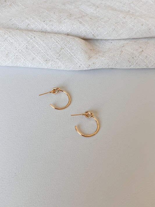 Tie the knot hoops
