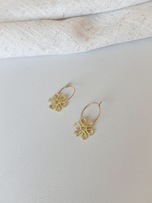 Flower hoops